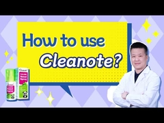 Como usar o spray nasal de soro fisiológico Cleanote - Dr. Wang
