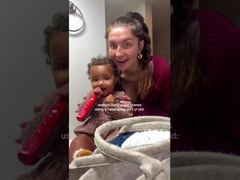 【E】Para o nariz entupido de um bebê de 1 ano, a mamãe escolhe Cleanote.