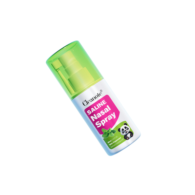 00,9% NaCl Simples Neblina Nasal Salina com Hortelha Para Rinite Frio Congestionado Irritado Nasal Refrescante Relaxante