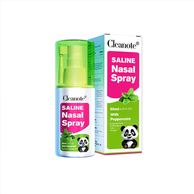 qualidade Pimenta Cleanote Solução Nasal Neblina 0,9% NaCl Spray Nasal Solução Nasal Para Rinite Frio Congestionado fábrica